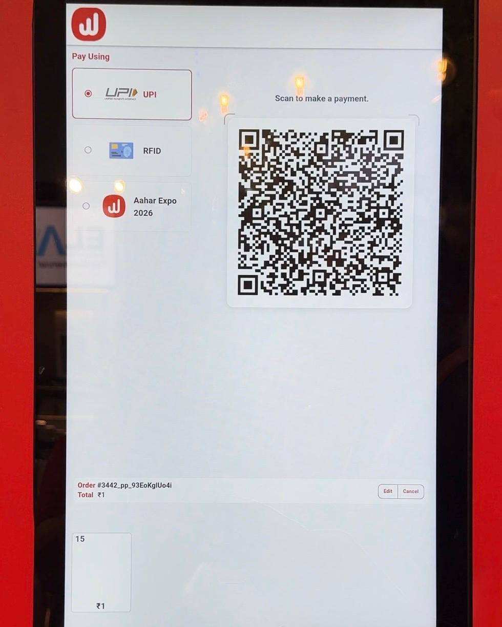 Cashless payments